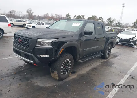 2024 Nissan Frontier Pro-4X 4X4 z USA, uszkodzony, nr VIN 1N6ED1EK7RN657627